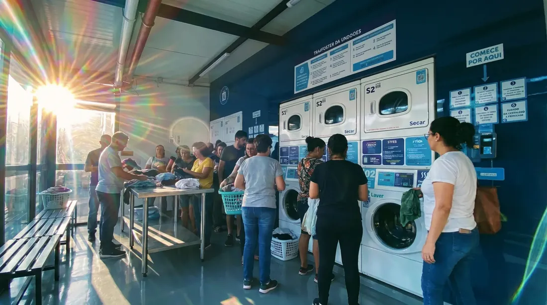 Lavanderia self-service — rentabilidade